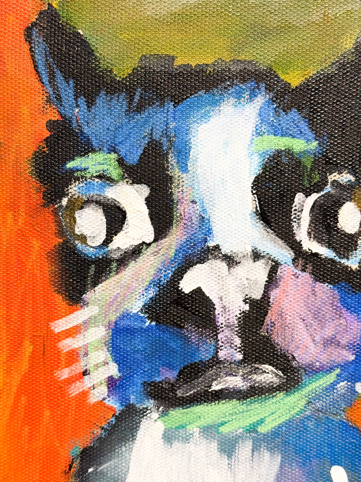 Dog in Blues