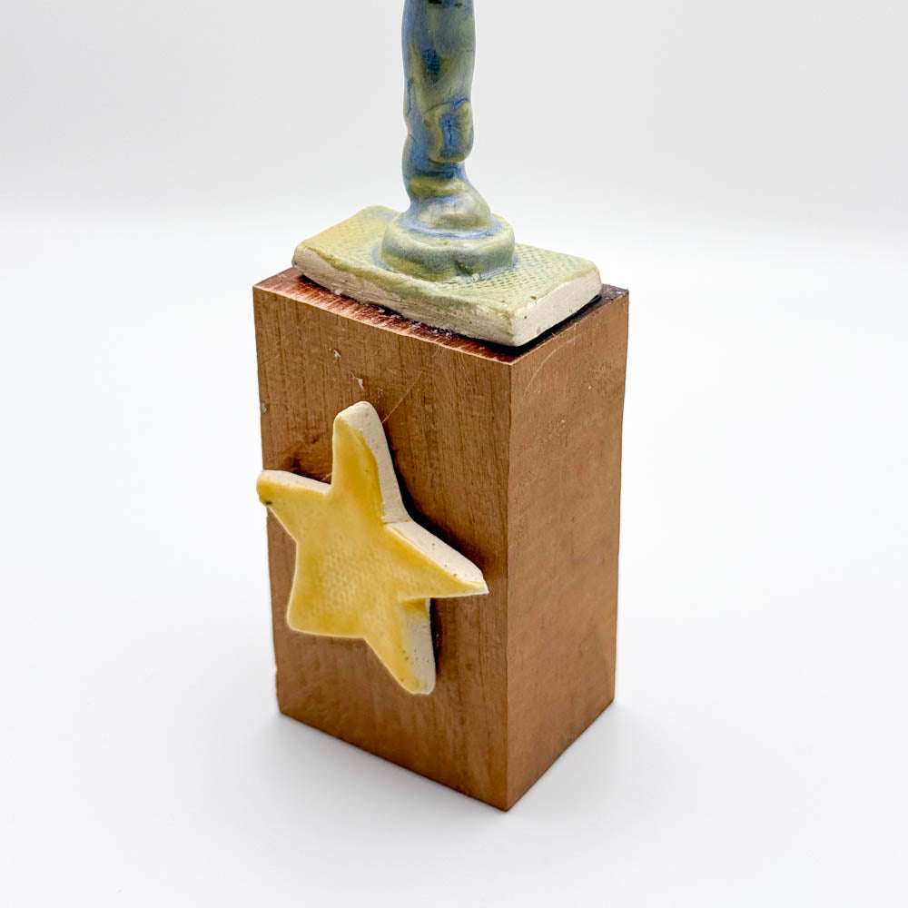 Ceramic Star Candle