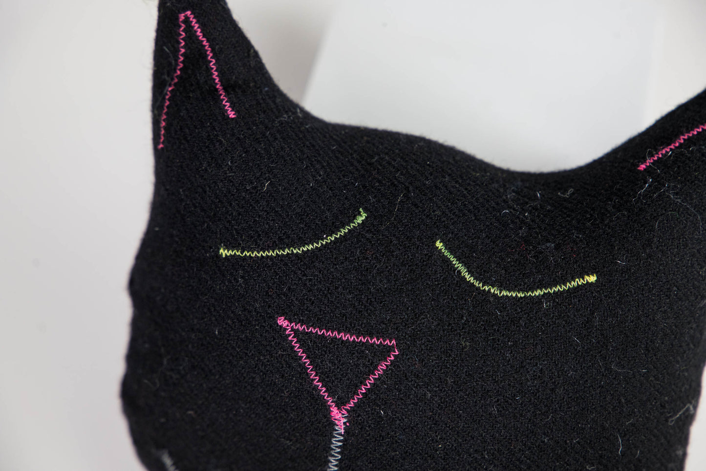 Black Cat Pillow