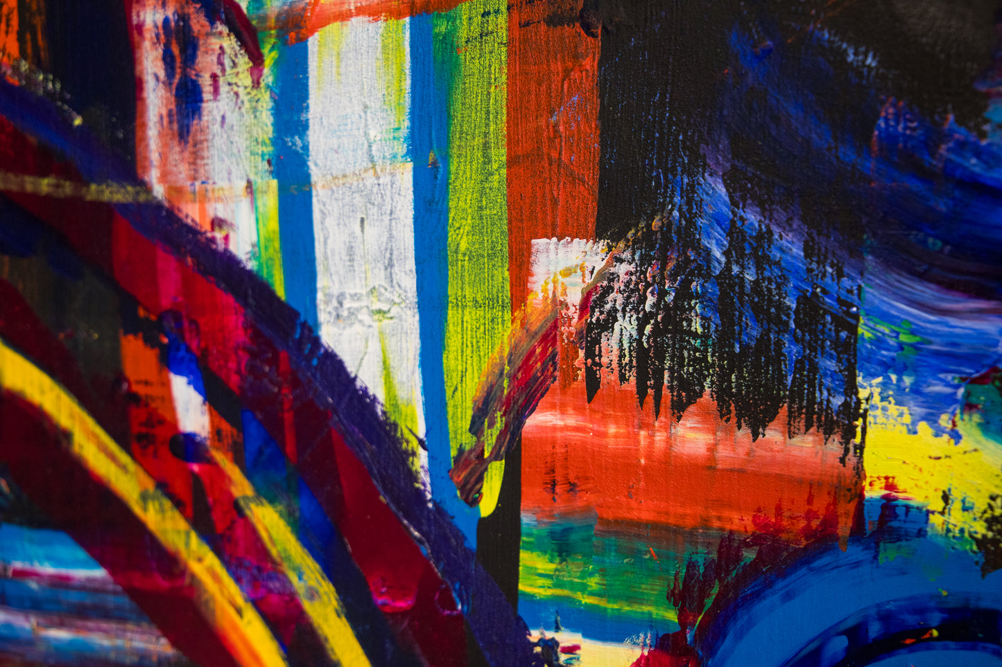 Colored Motion Diptych (Framed)