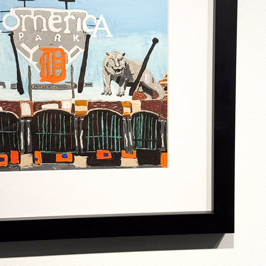 A Day At Comerica Print