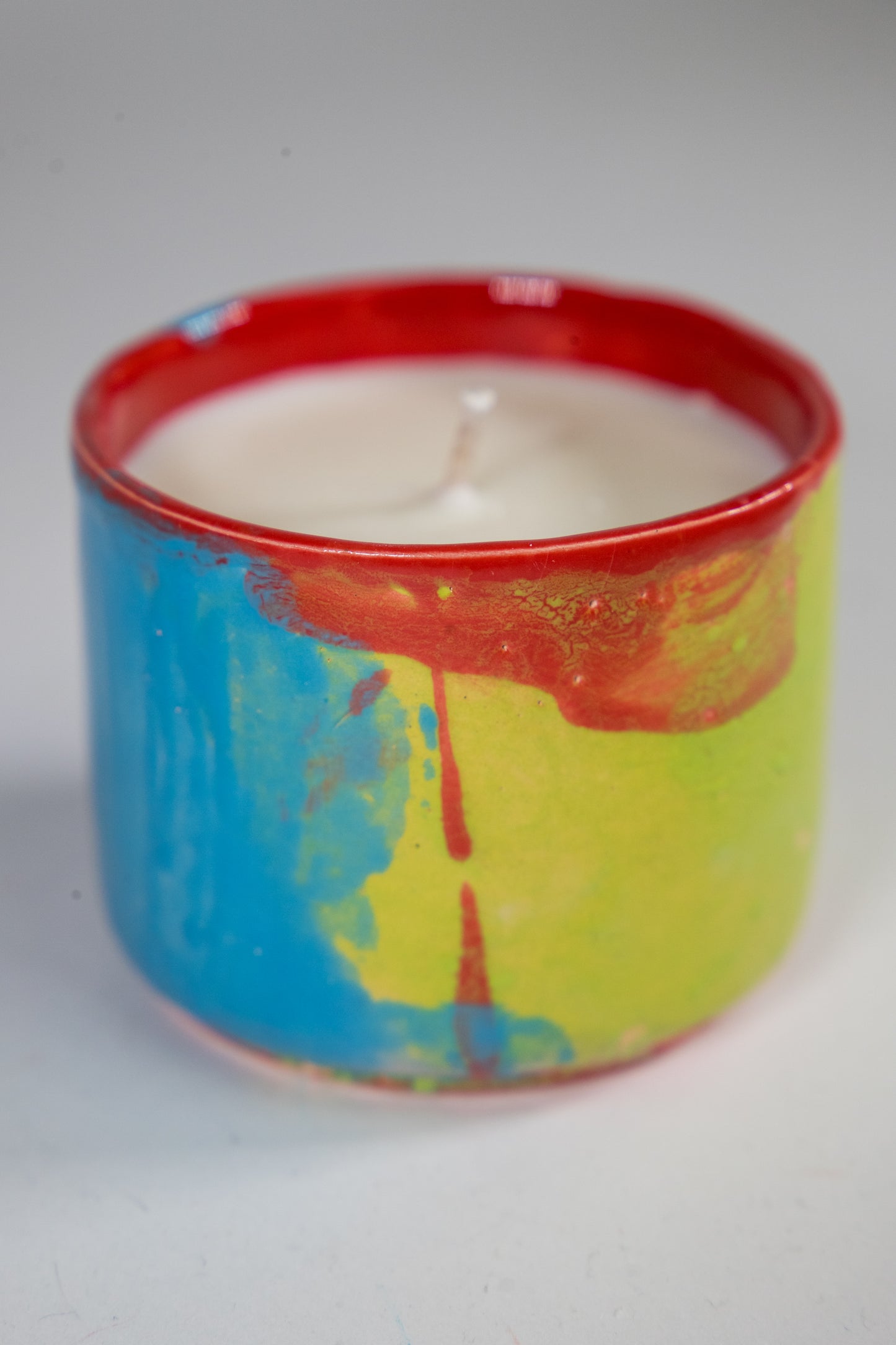 Hand Poured Ceramic Candle