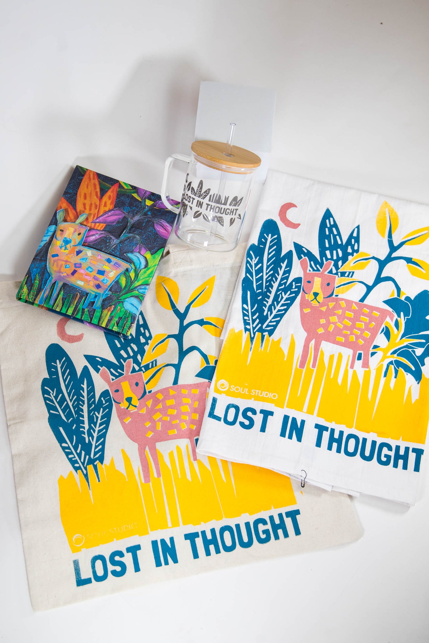 Lost In Thought Glass Mug