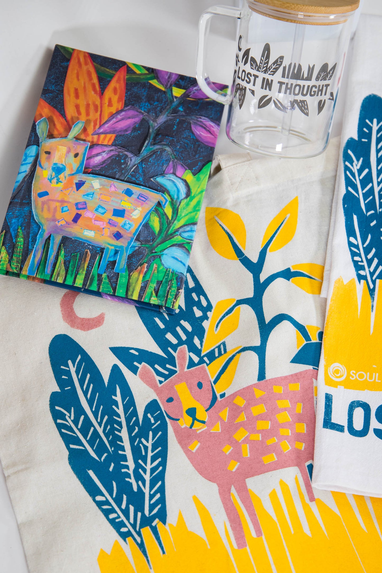Lost In Thought Tea Towel