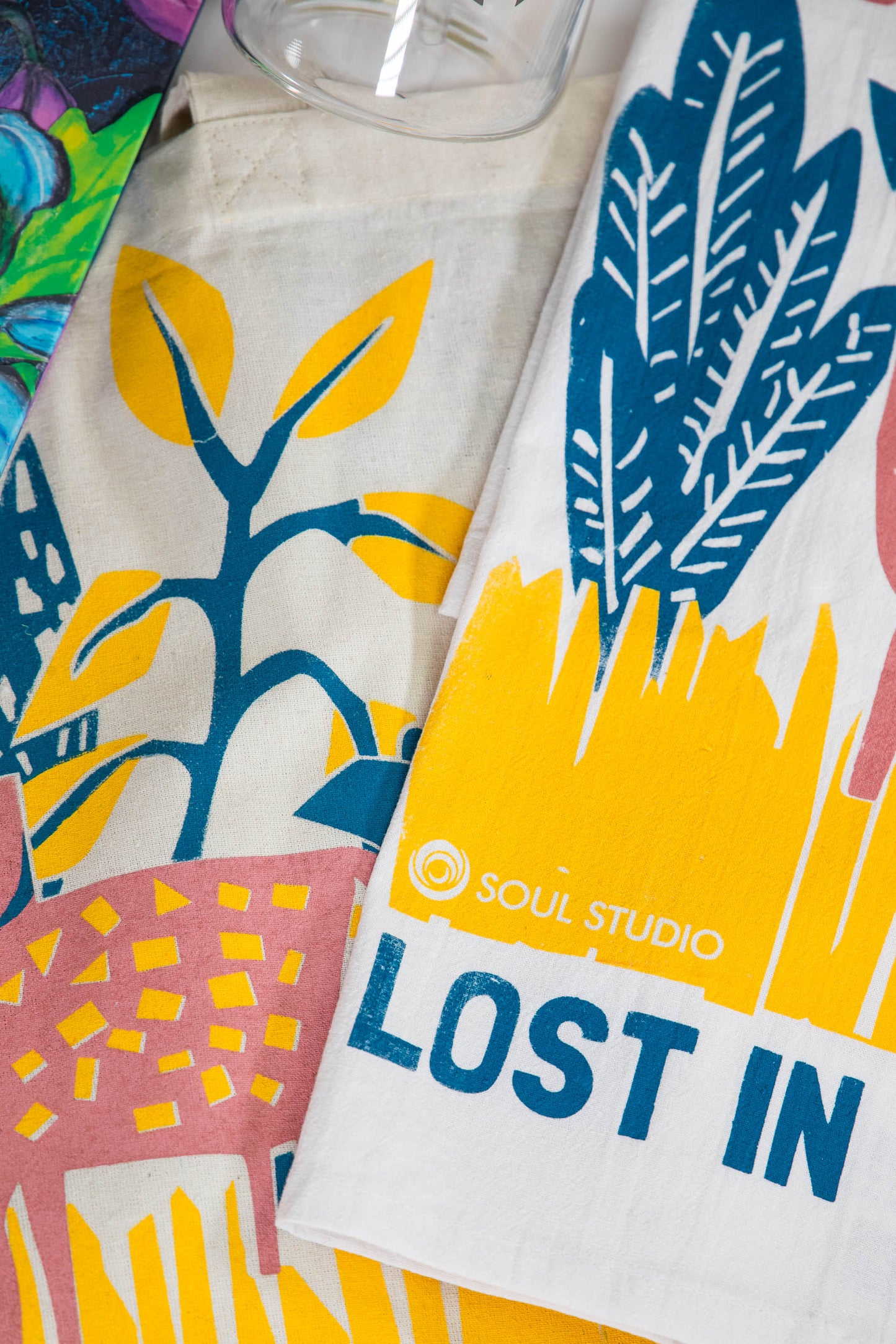 Lost In Thought Tea Towel