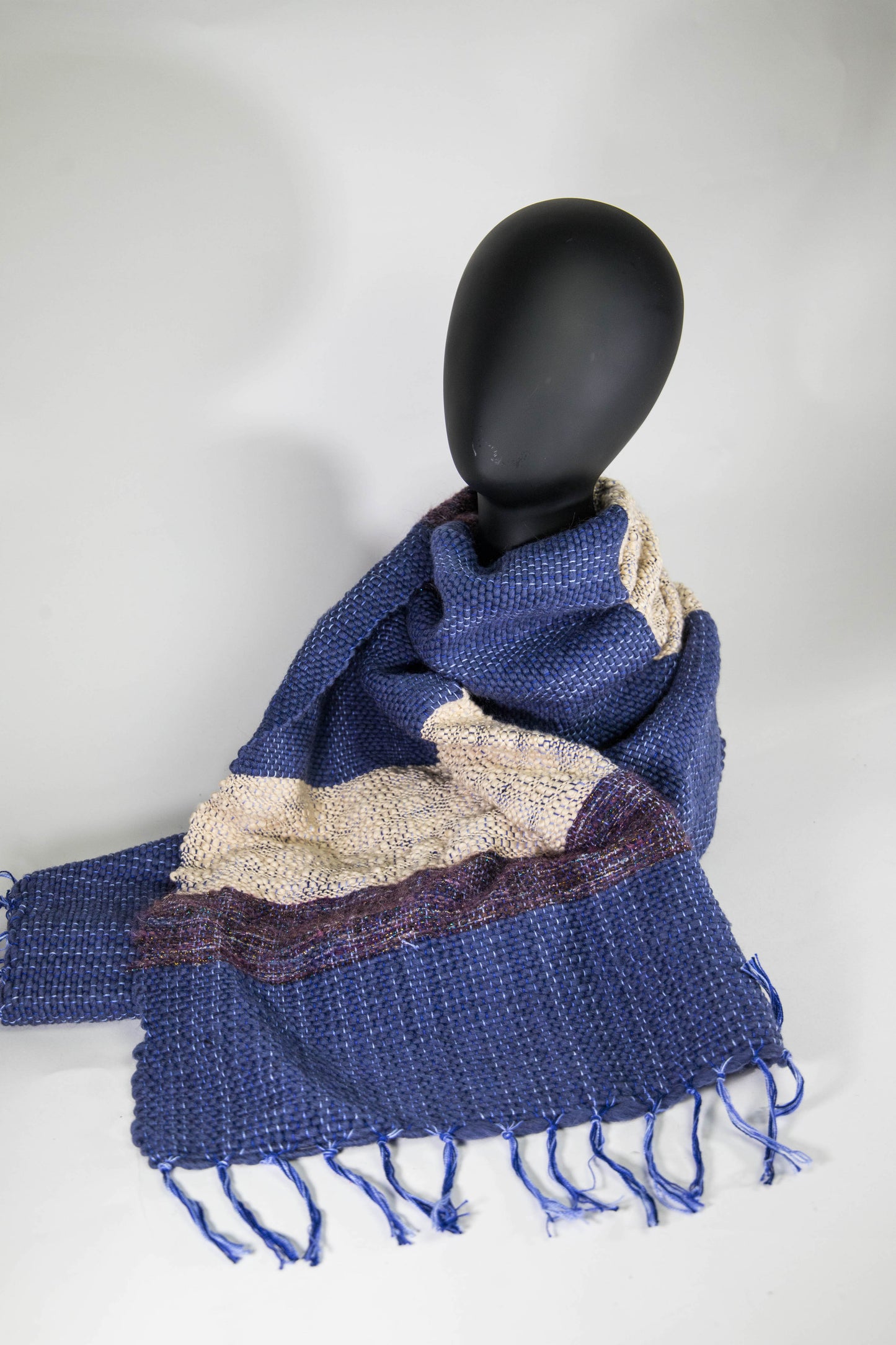 Blue and Purple Shawl