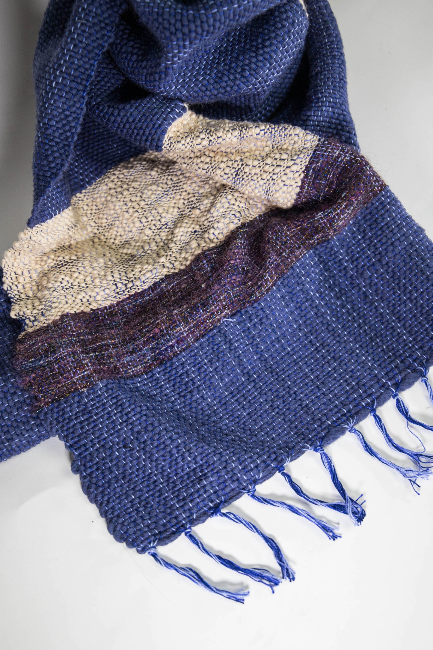 Blue and Purple Shawl