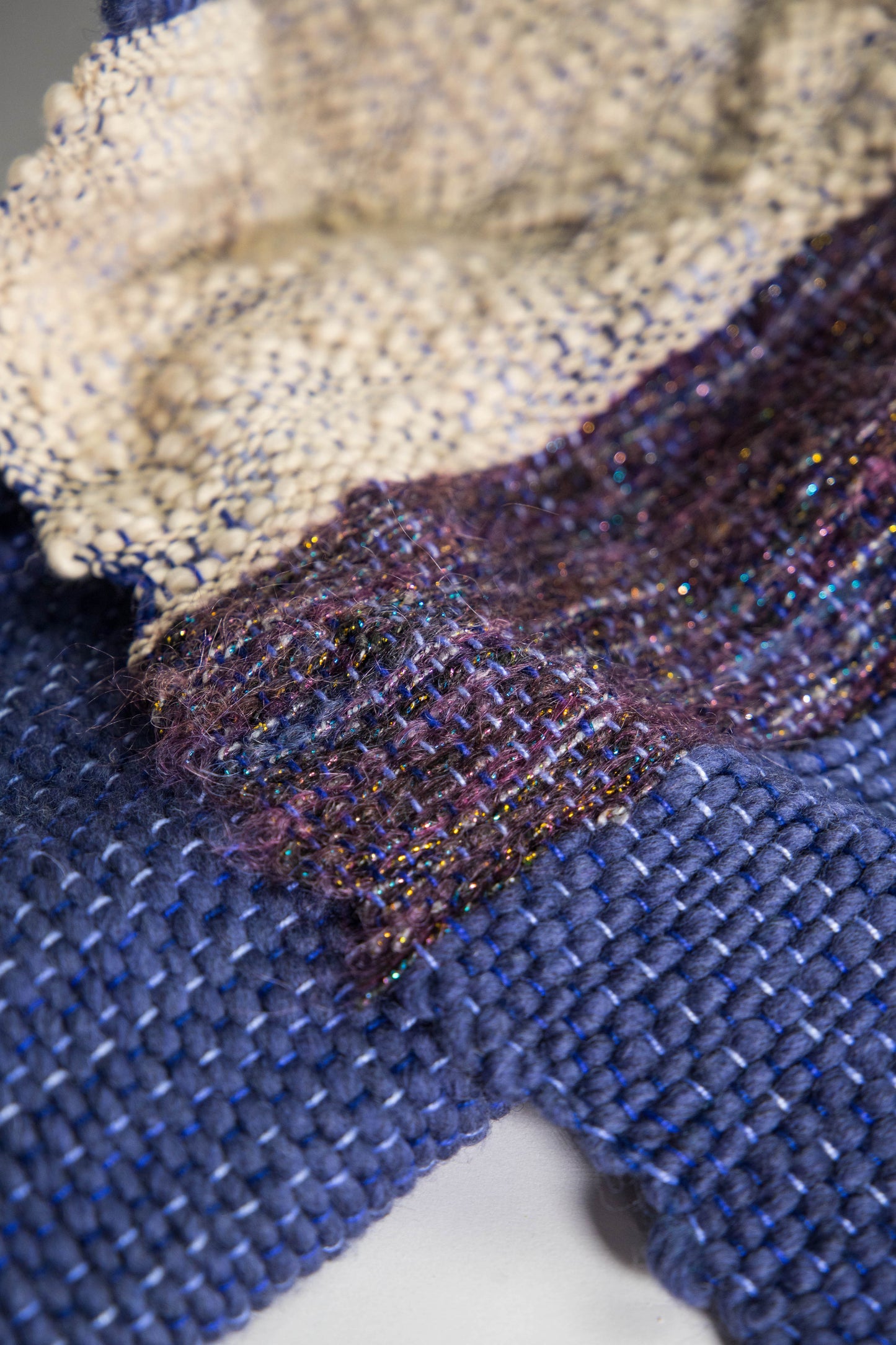 Blue and Purple Shawl