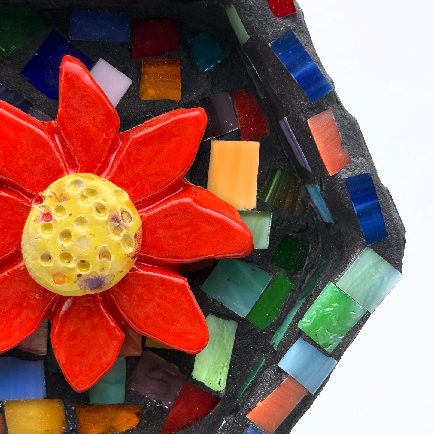 Ceramic Flower Mosaic