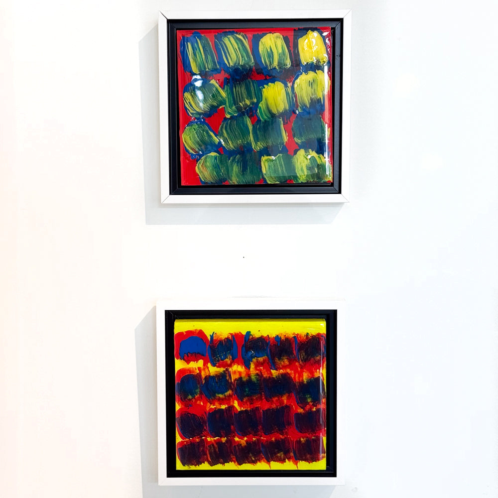 Colors in Threes (Dyptich)