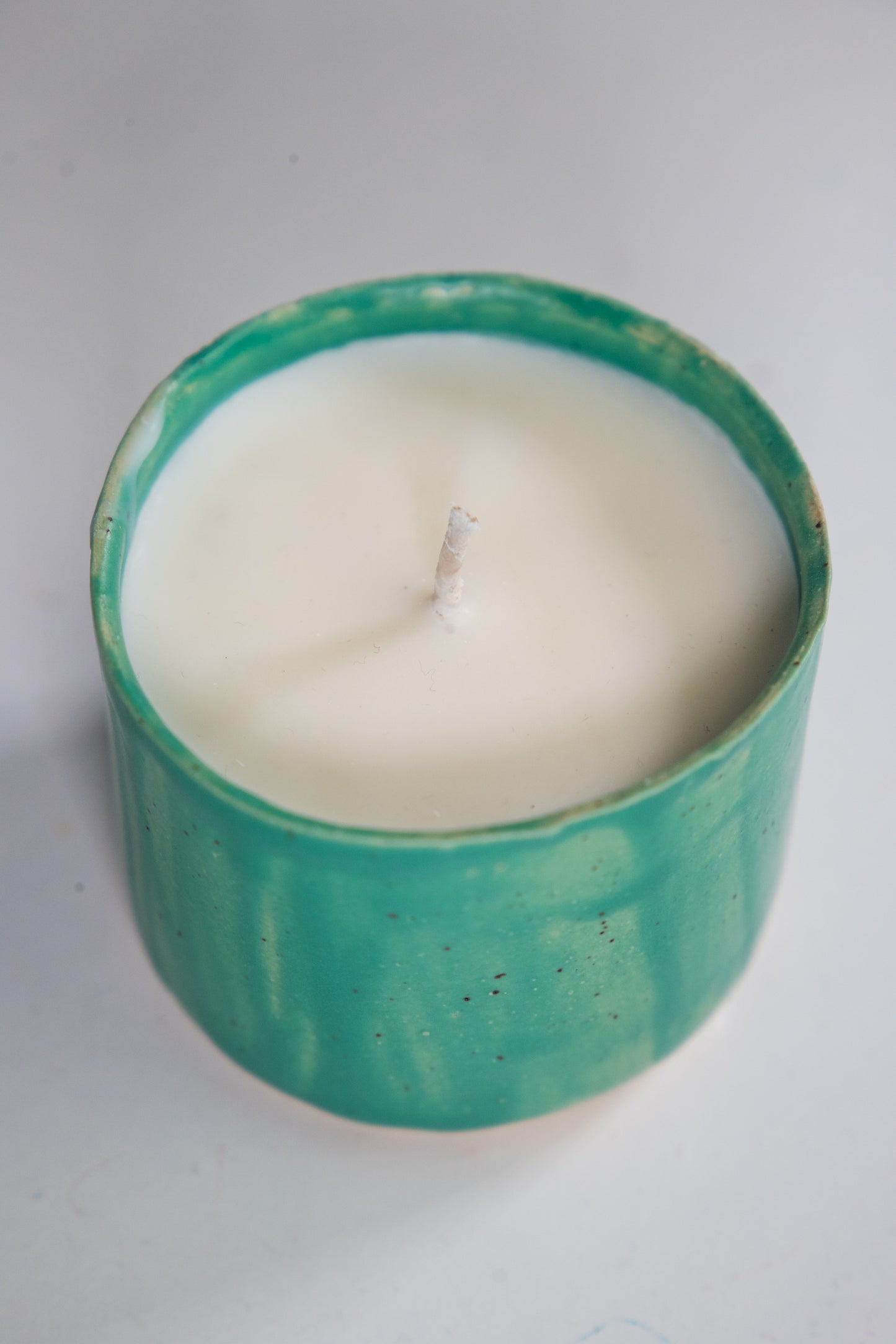 Hand Poured Ceramic Candle