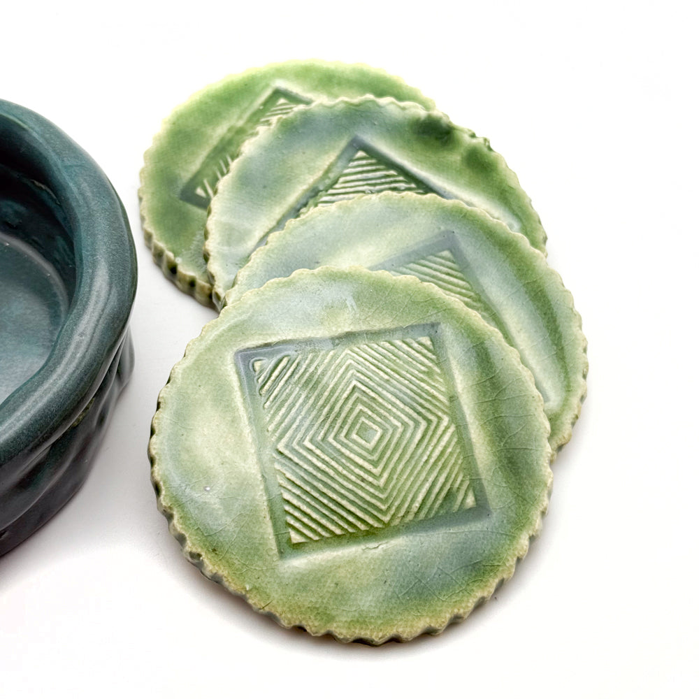 Ceramic Coaster Set