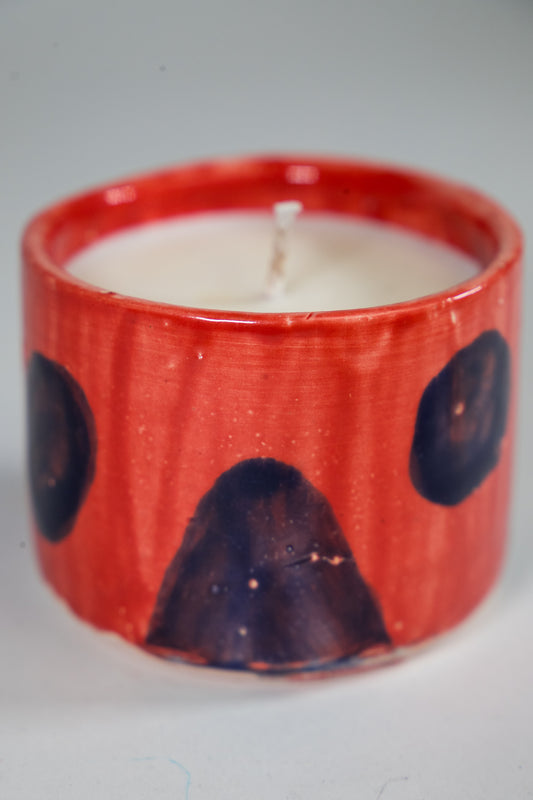 Hand Poured Ceramic Candle