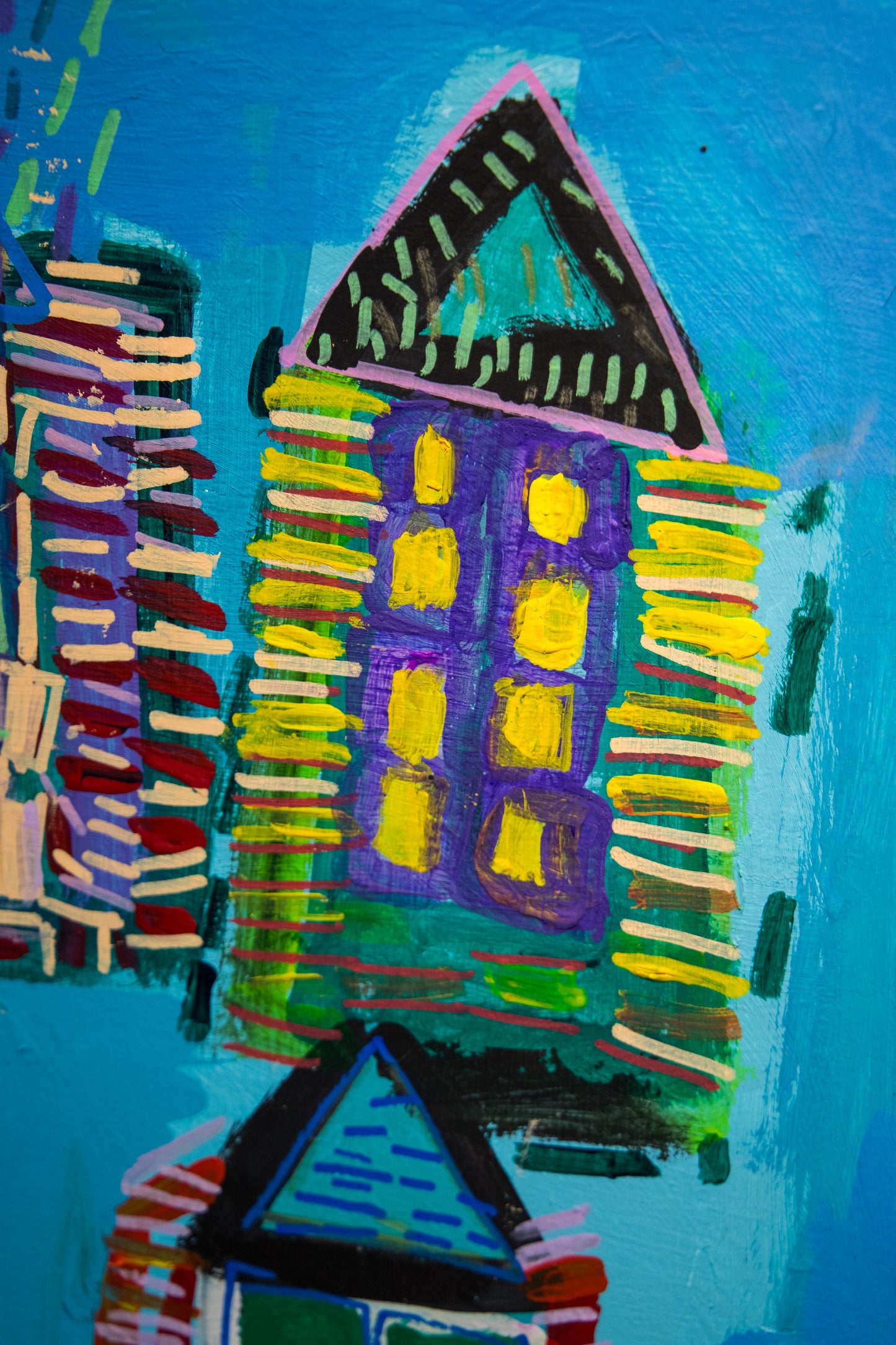 Light Blue Neighborhood (Happy Houses Series)