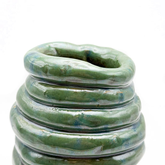 Ceramic Coil Vase