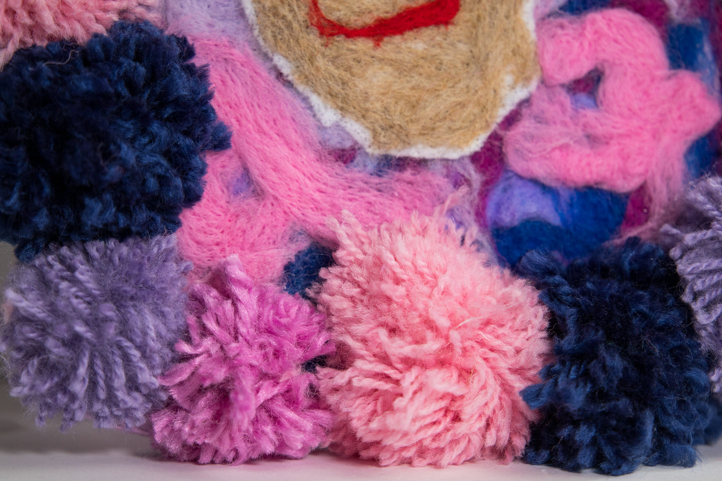 Minnie Mouse in a Pom Pom Frame