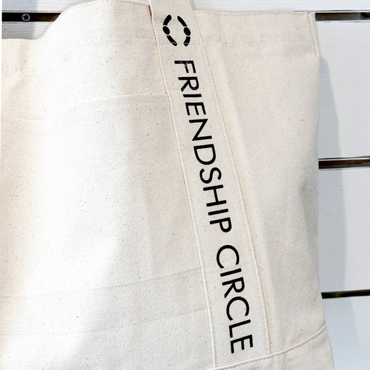 Friendship Circle Canvas Tote Bag