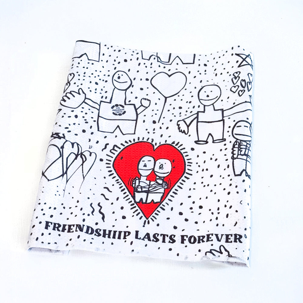 Friendship Lasts Forever Tea Towels