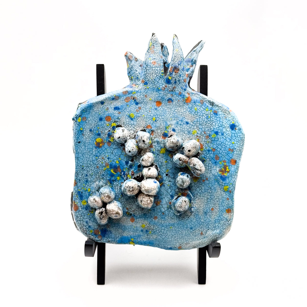 Ceramic Pomegranate Wall Hanging
