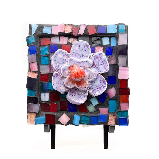 Ceramic Flower Mosaic