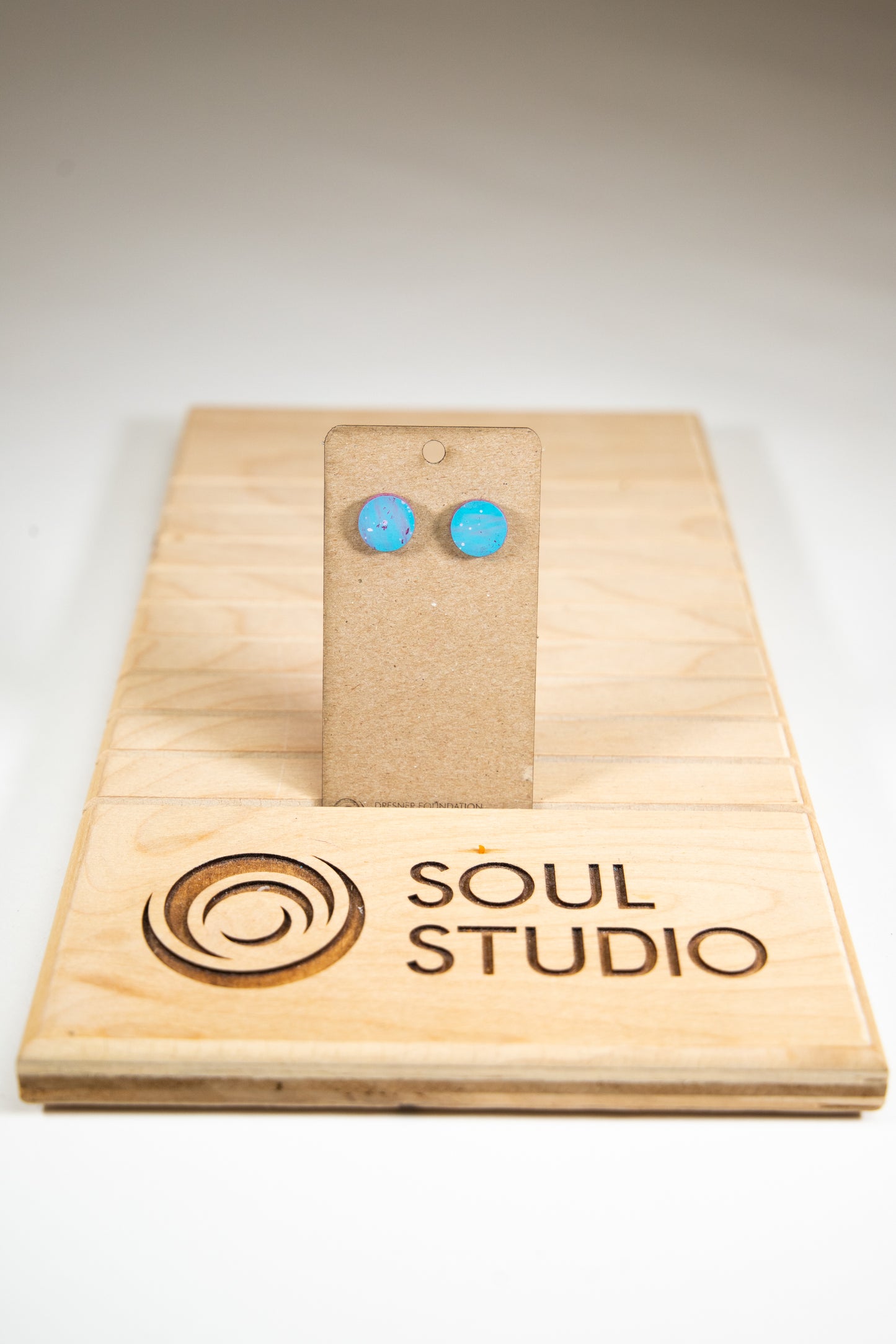 Abstract Geometric Stud Earrings