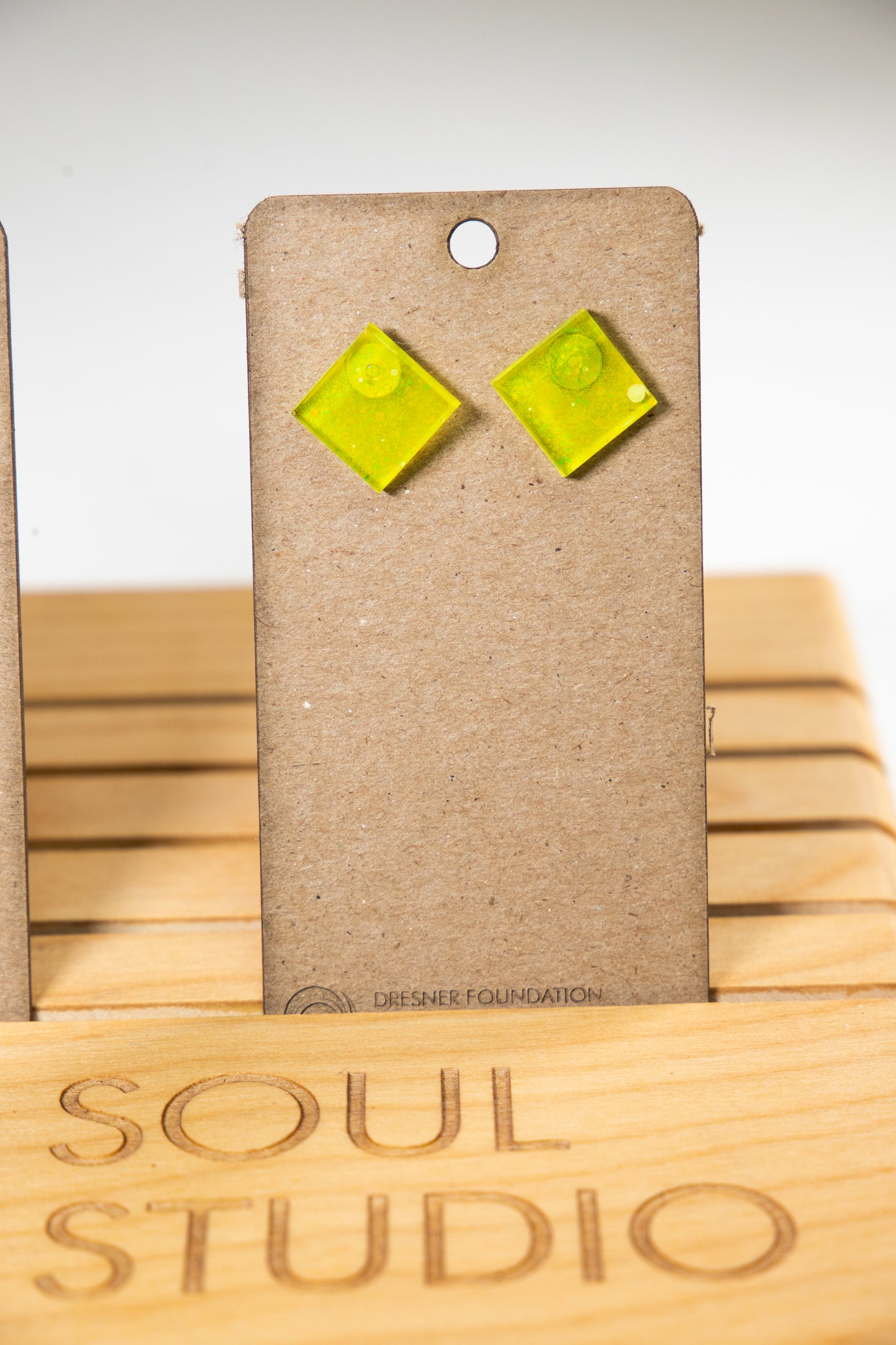 Abstract Geometric Stud Earrings