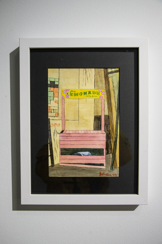 Lemonade Stand, Framed