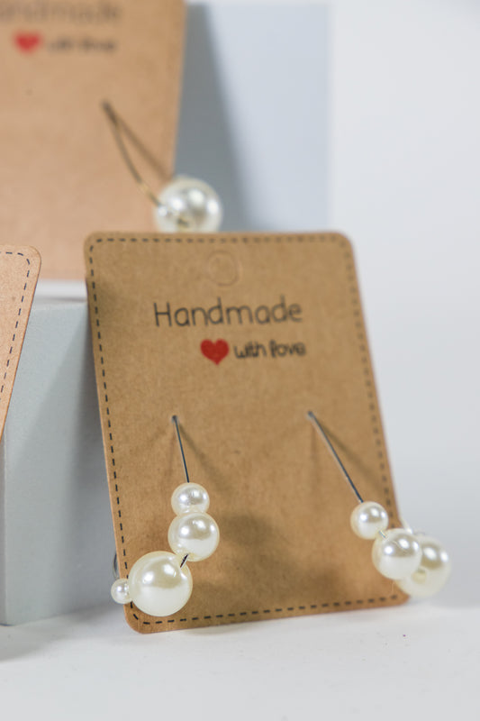 Pearl Beaded Earrings