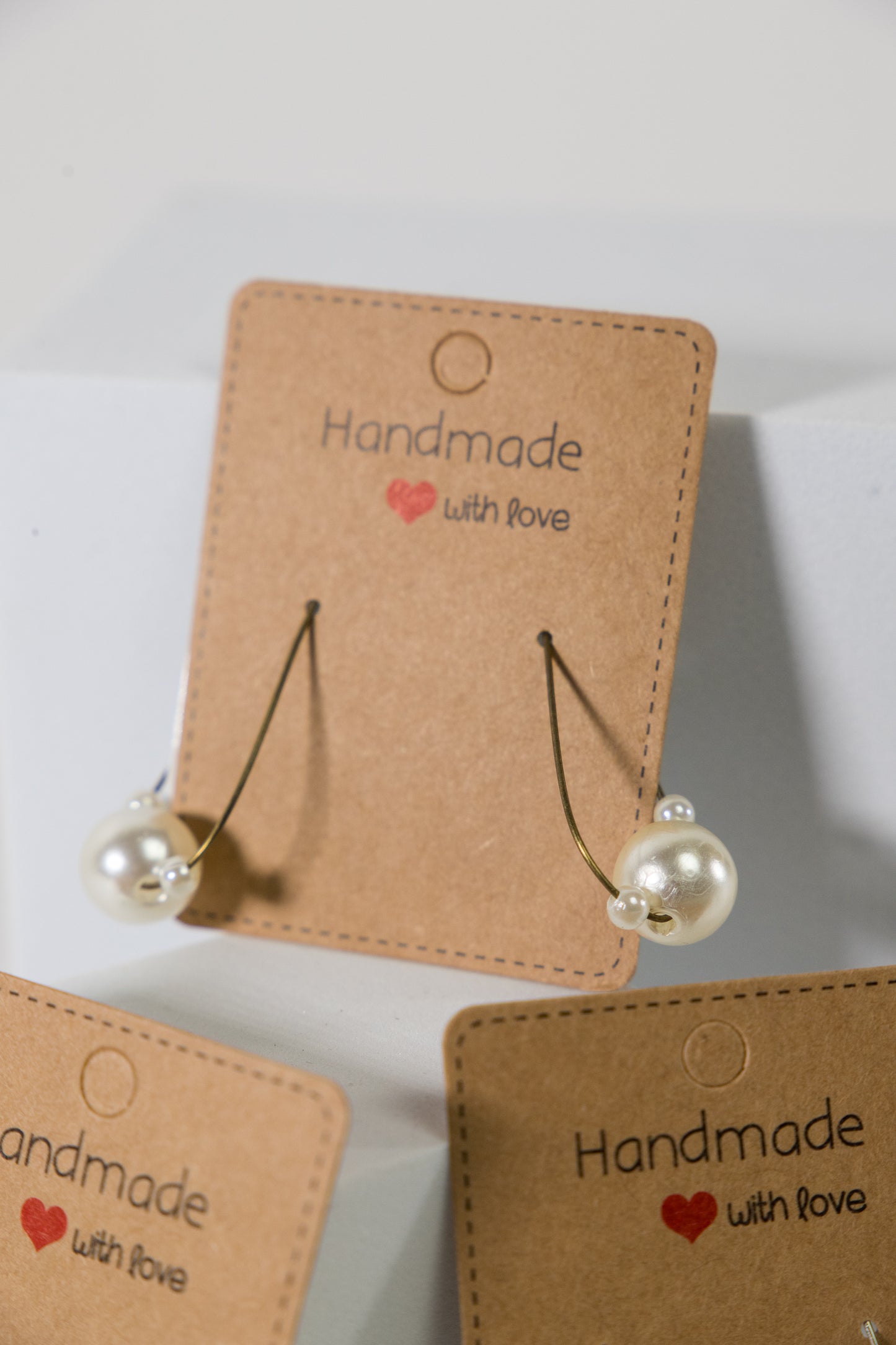 Pearl Beaded Earrings