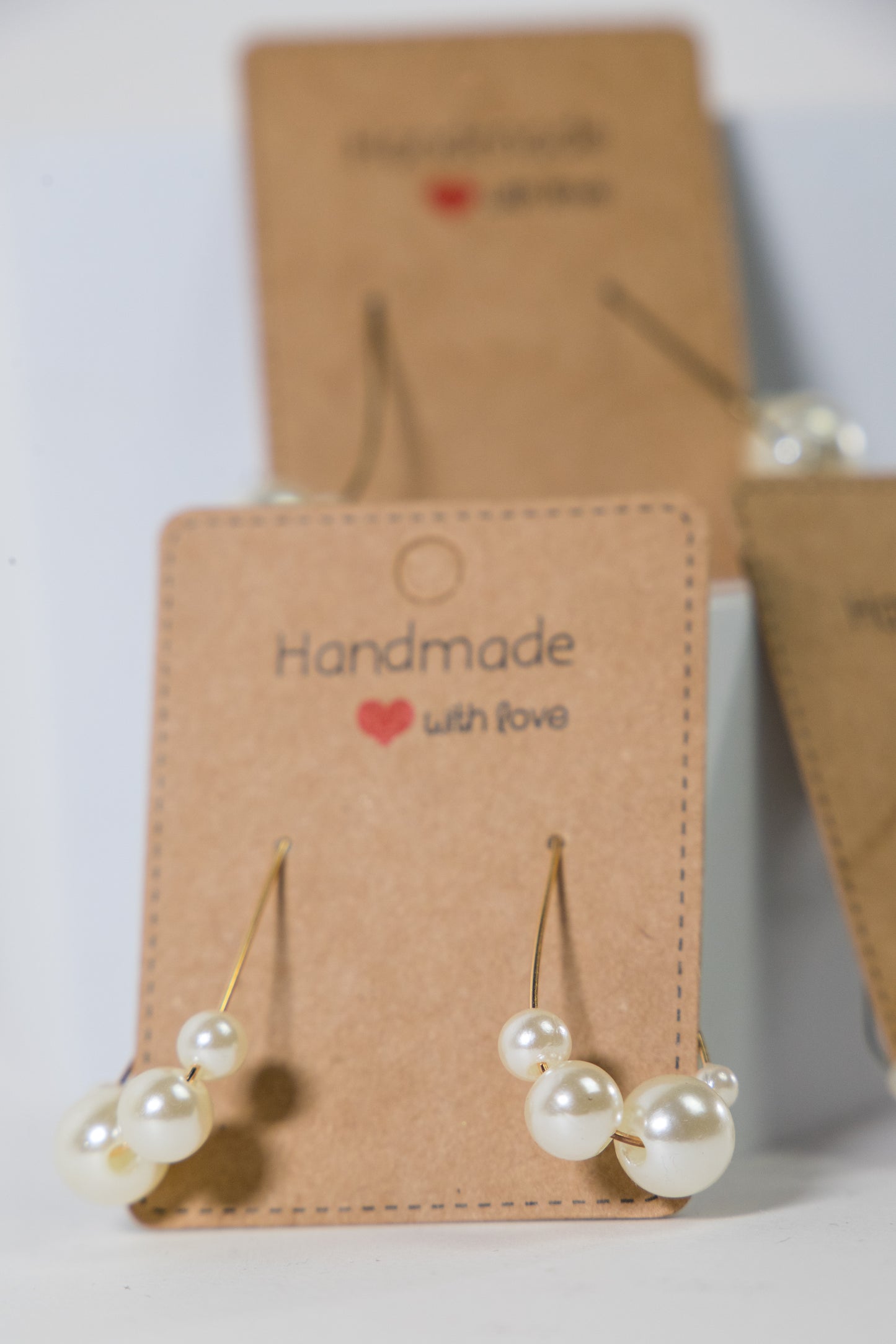 Pearl Beaded Earrings