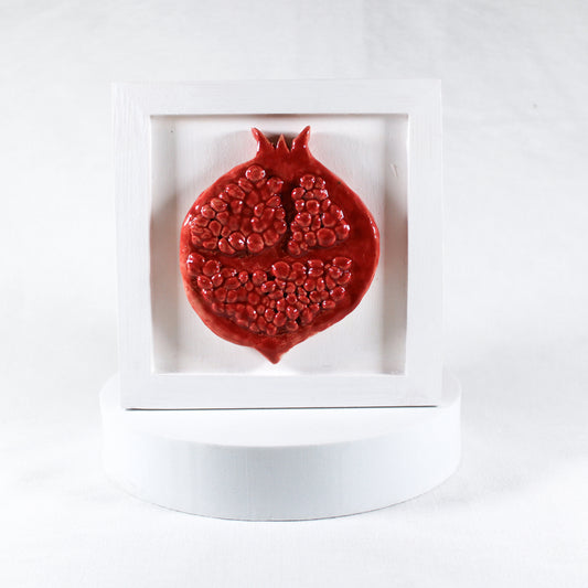 Ceramic Pomegranate Wall Art