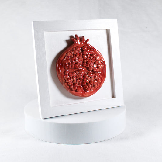 Ceramic Pomegranate Wall Art