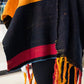 Fire and Ice Handwoven Poncho