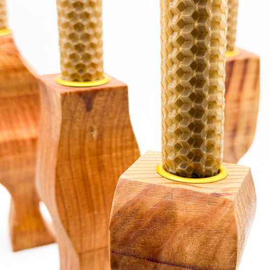 Wooden Candle Holder
