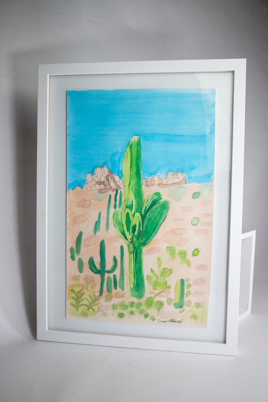 Cacti, Framed