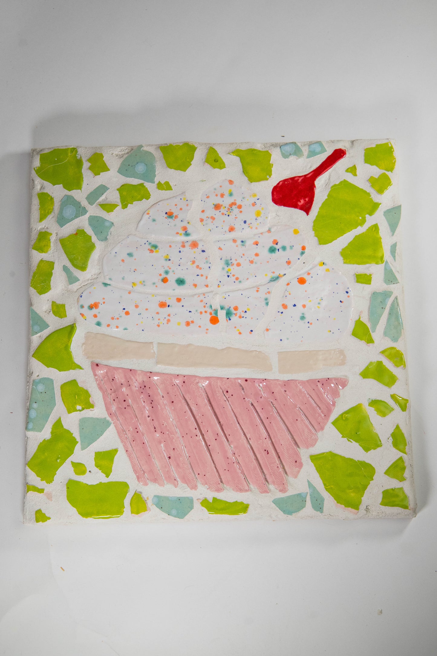 Cupcake Mosaic Art