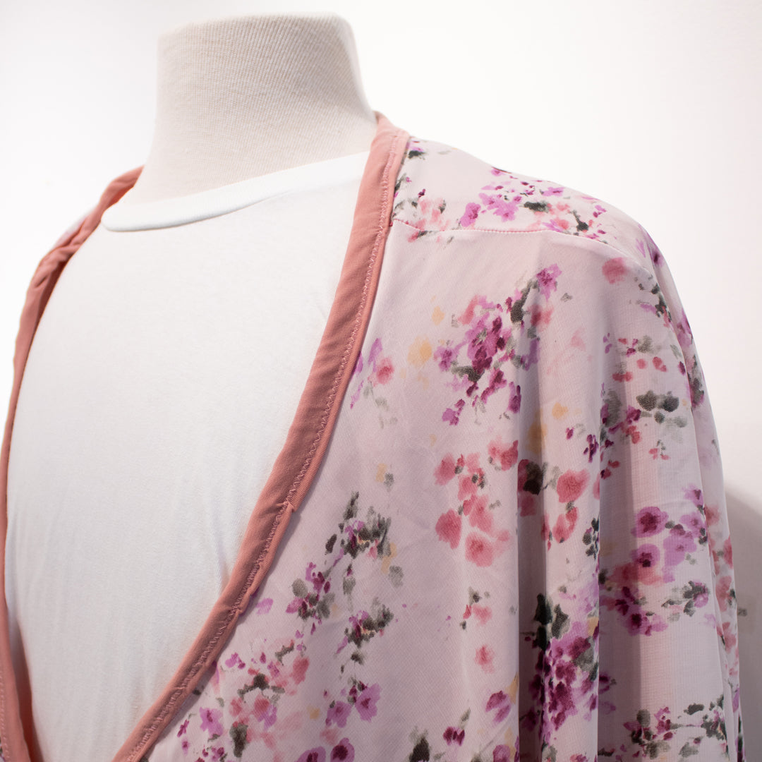 Floral Over-the-Shoulder Wrap