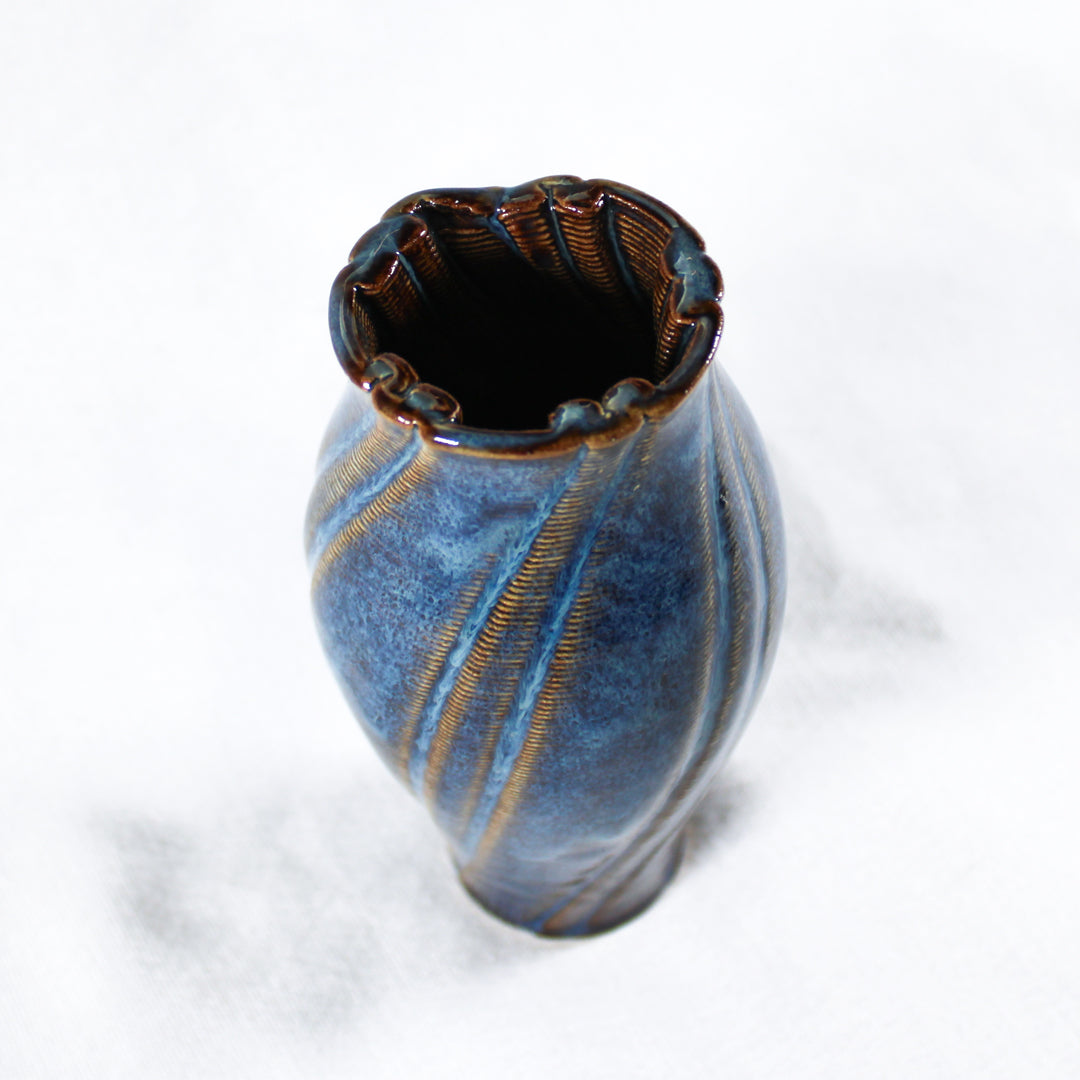 Blue Jean Ceramic Vase