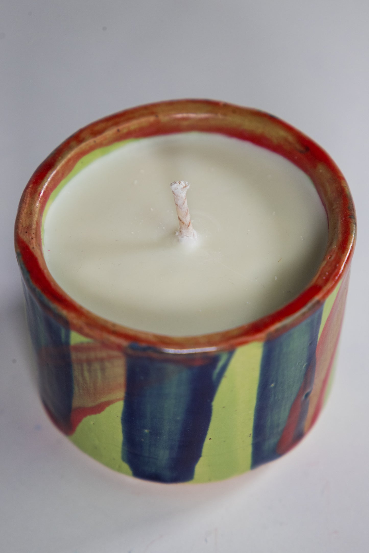 Hand Poured Ceramic Candle