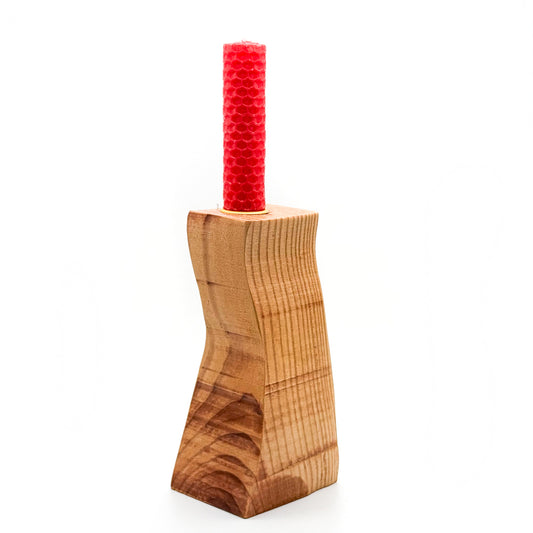 Wooden Candle Holder
