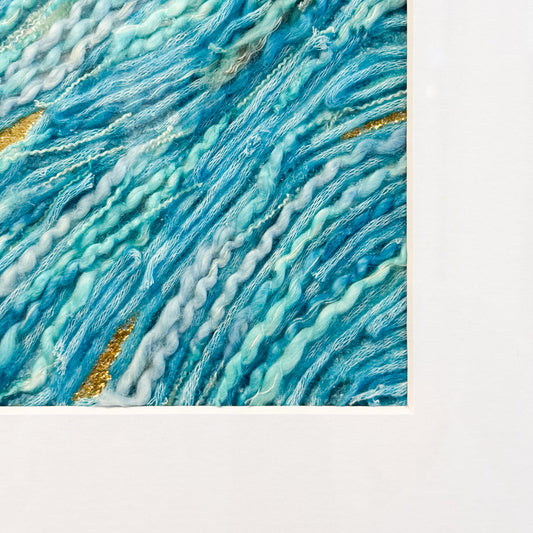 Teal Blue Waves