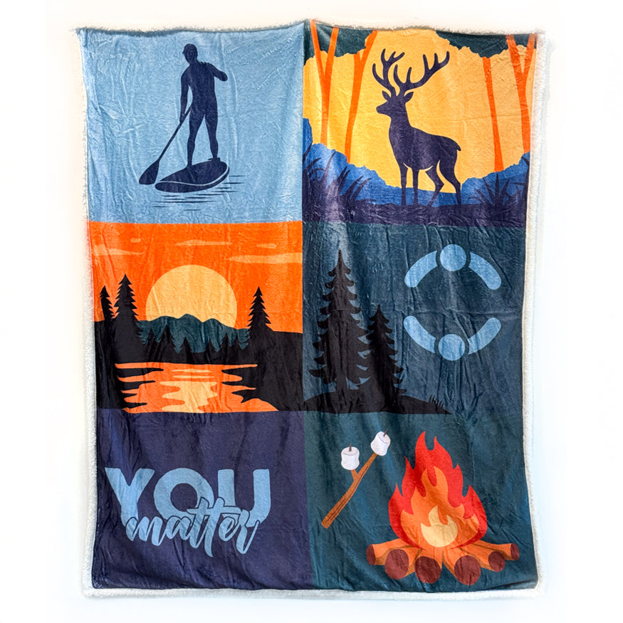 Wholesale - Sherpa Blanket (50 Piece Minimum)