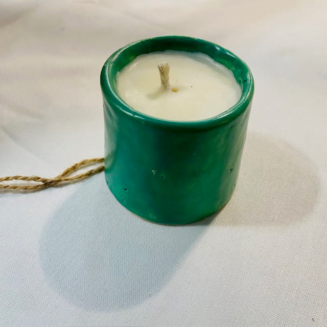 Hand Poured Submerged Ceramic Candle