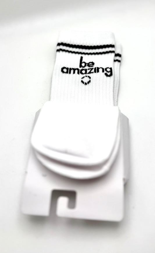 Be Amazing Socks