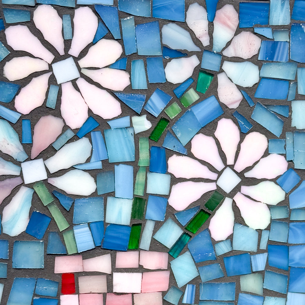 Pastel Flower Vase