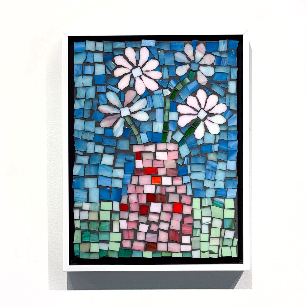 Pastel Flower Vase