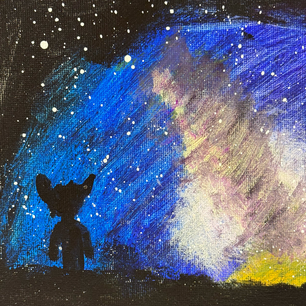 Werewolf in The Night Sky