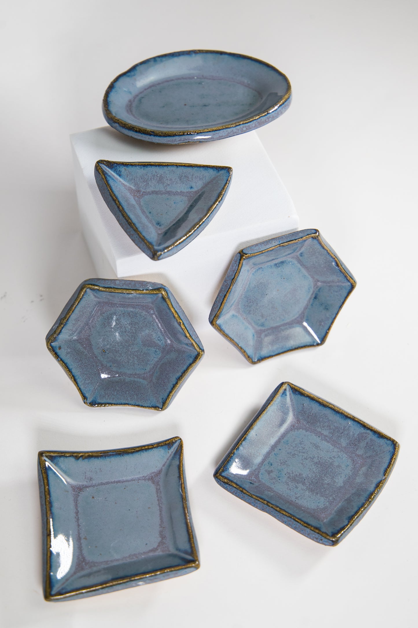 Ceramic Shapes Dish Set