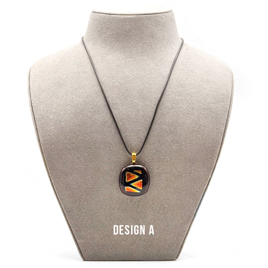 Glass Fused Necklace
