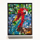 Rainbow Macaw Mosaic